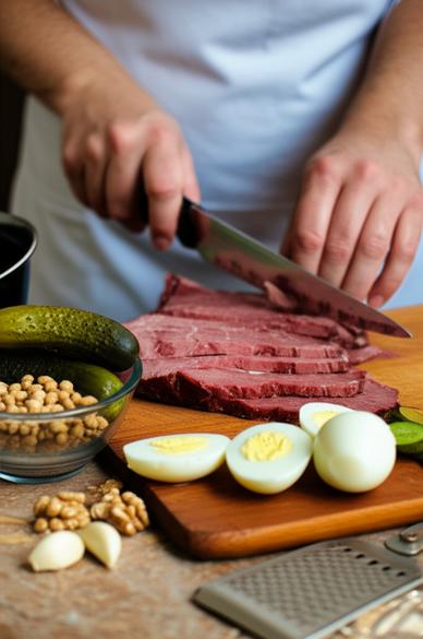 новогодний салат Принц