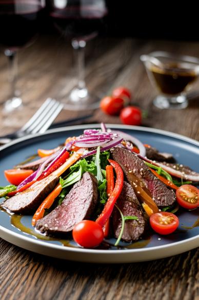  новогодний теплый салат