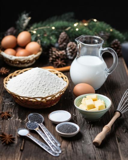  новогодний венок из теста