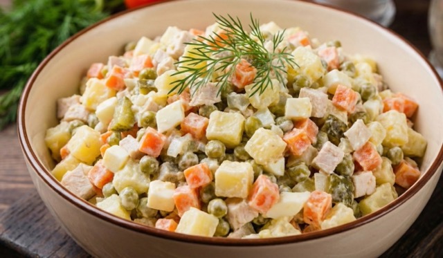 изысканный оливье