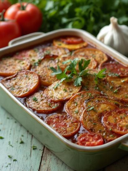 овощное рагу в духовке