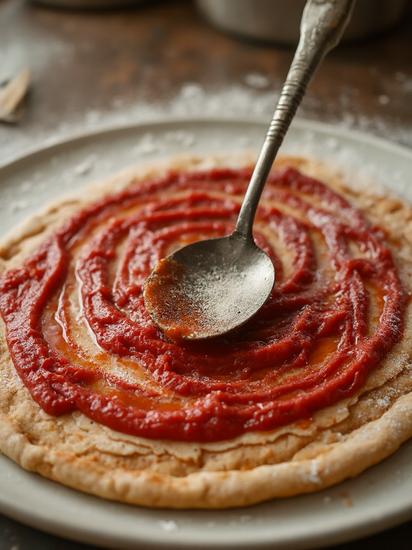  пицца с колбасой рецепт