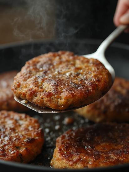 пошаговый рецепт грибных котлет