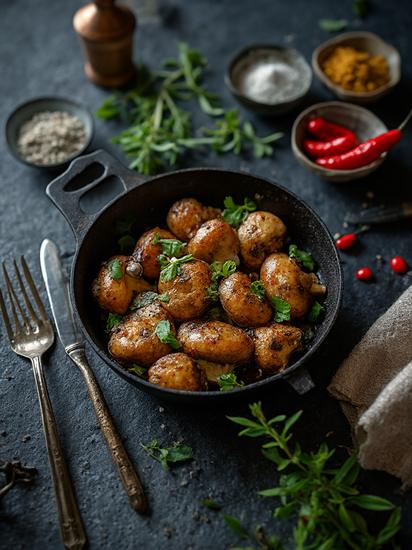  пошаговый рецепт шампиньонов с пореем