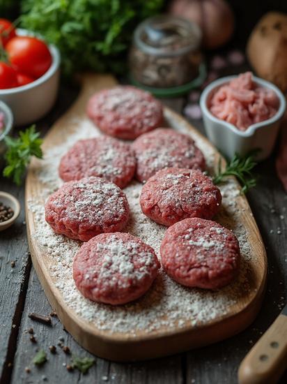 пп котлеты в духовке