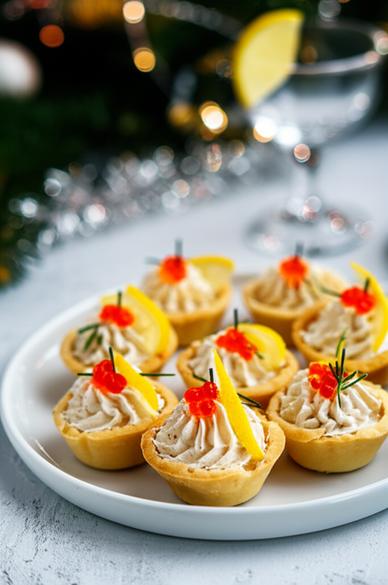 простые тарталетки на новый год
