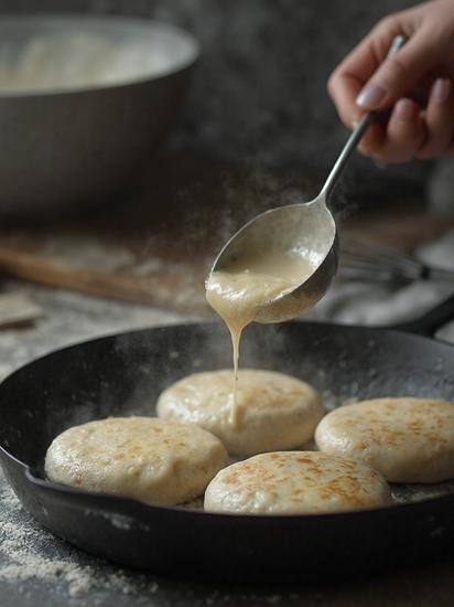  пышные панкейки на кефире