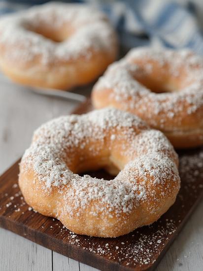  пышные пончики