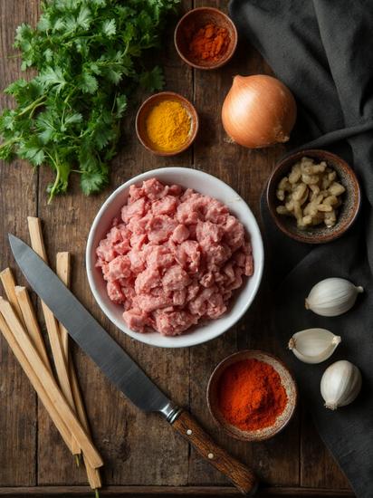 рецепт люля кебаб из свинины