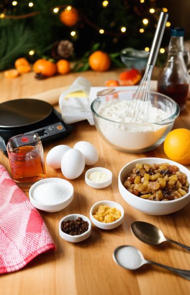 рецепт новогоднего кекса