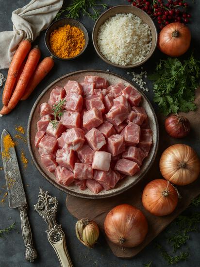 рецепт плова из свинины