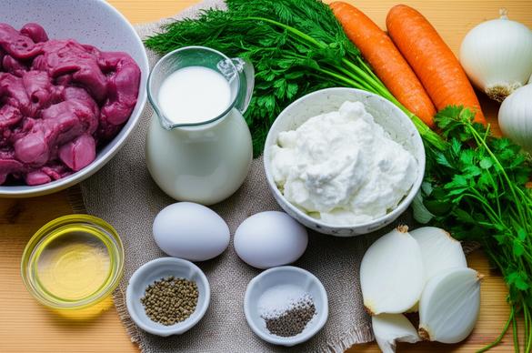 рецепт ПП печеночного торта