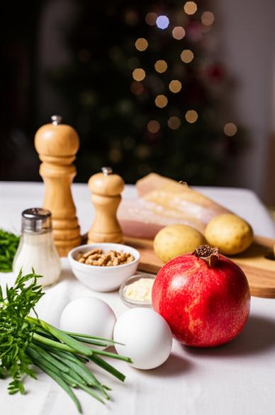 рецепт салата Новогодний шар