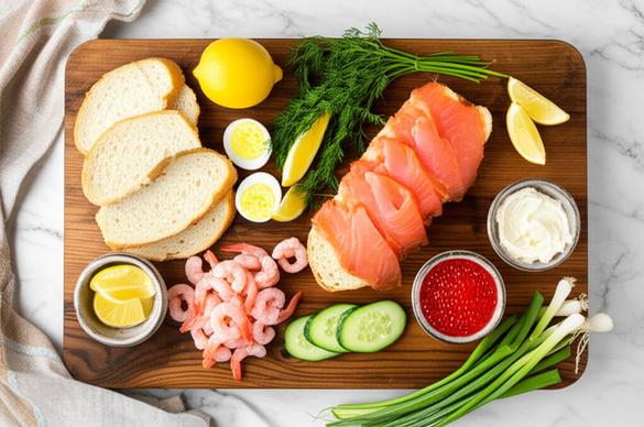 рецепт шведского бутербродного торта