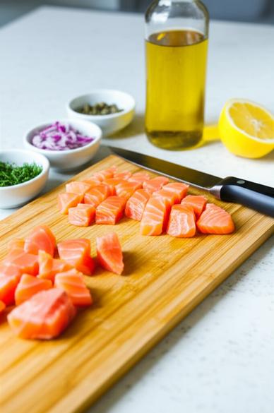 рецепт тартара из лосося