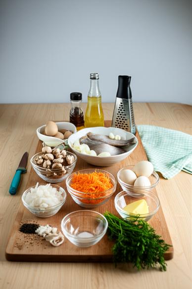  рецепт закусочного торта с сельдью