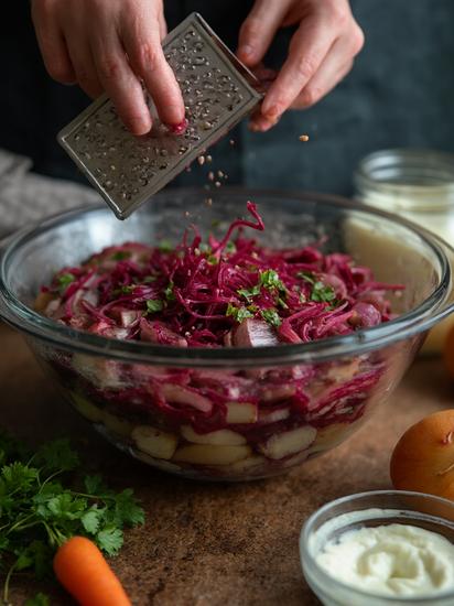  селедка под шубой на Новый год