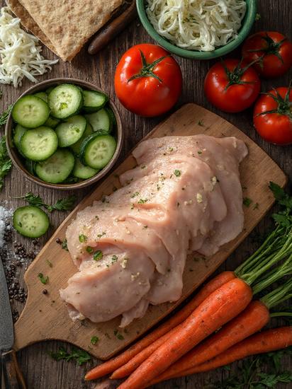  шаурма с курицей