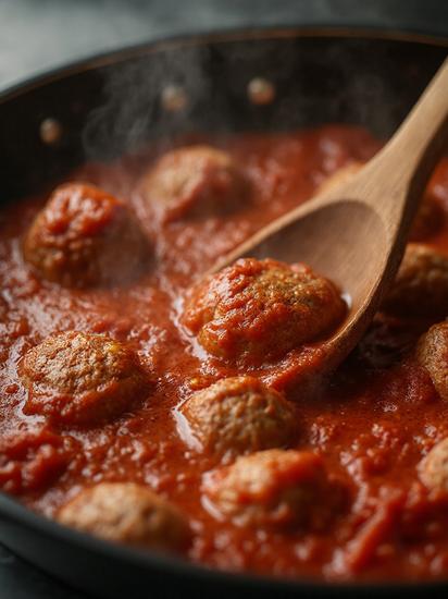  тефтели в томатном соусе