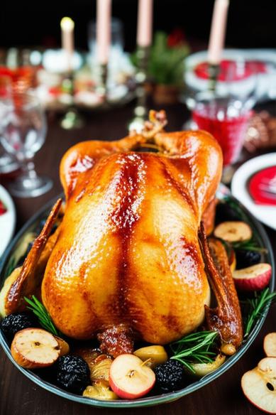 утка на Новый год