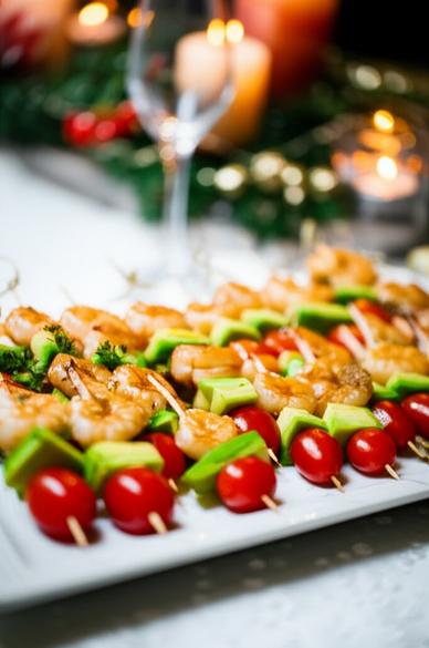 закуски с креветками на праздничный стол