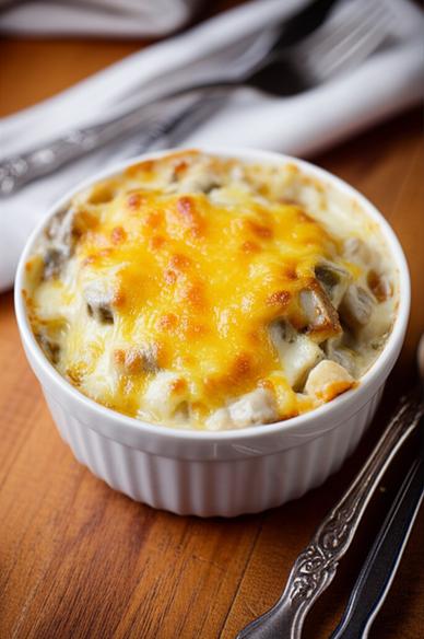 жульен с курицей и грибами