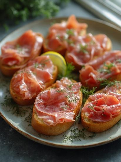 буженина на канапе