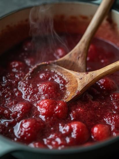 домашнее клубничное варенье