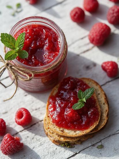 домашнее малиновое желе на зиму