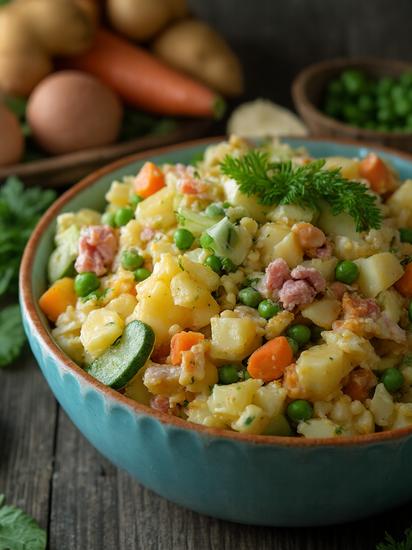  домашний оливье