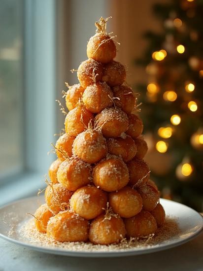 праздничный крокембуш