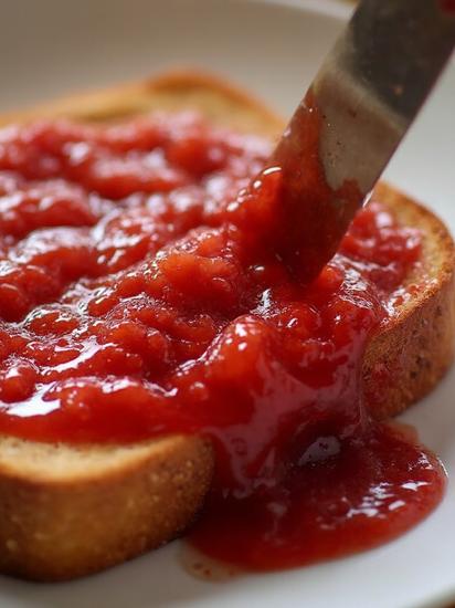 простой клубничный джем