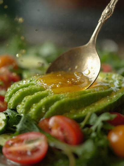 простой салат в стакане