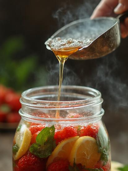 рецепт клубничного компота на зиму