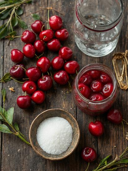 рецепт компота из черешни