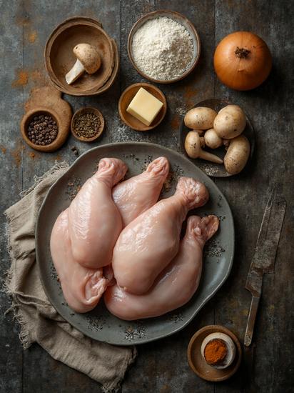  рецепт самсы с курицей и грибами