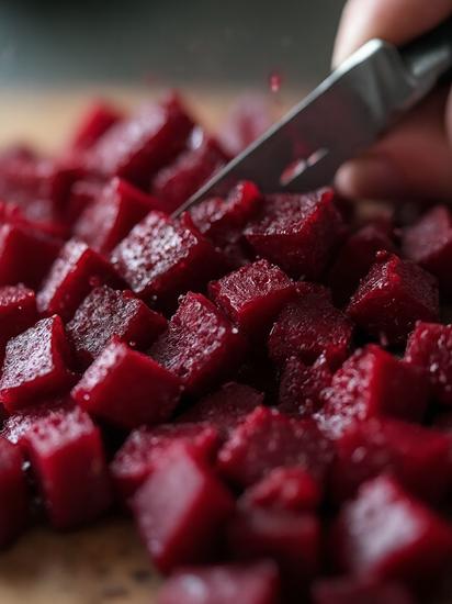  салат с фетой и свеклой