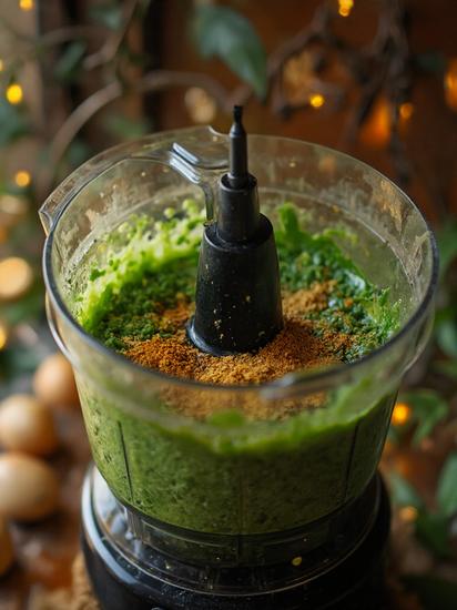 шпинат по-грузински