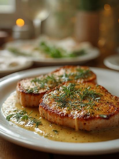  свиные отбивные на Новый год