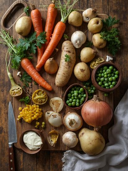  веганский оливье