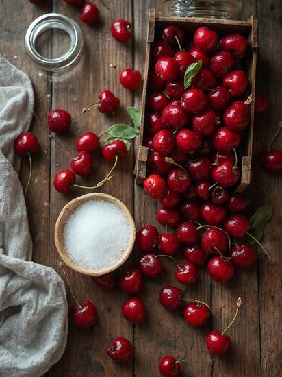  вишневый компот на зиму