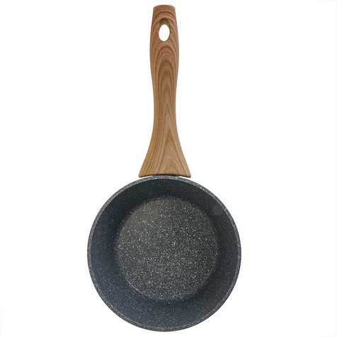 Ковш Ø16см, 1,5 л алюминиевый литой Alpenkok AK-71N "Grey marble" — изображение 3