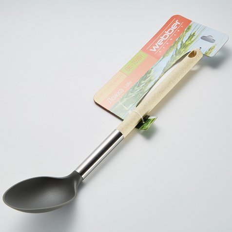 Ложка поварская 34 см BE-1598Y "Ecoline vanilla" бежевая — изображение 2