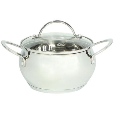 Кастрюля D=16см, 2,0 л Webber BE-115/2, c крышкой — изображение 1