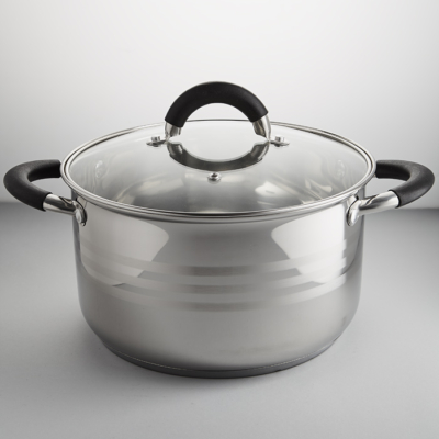 Кастрюля Webber BE-198/2, D=22см, 5 л, с крышкой — изображение 1