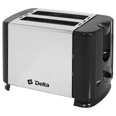 Тостер 700 Вт, таймер, нержав. сталь, DELTA DL-61 — изображение 1